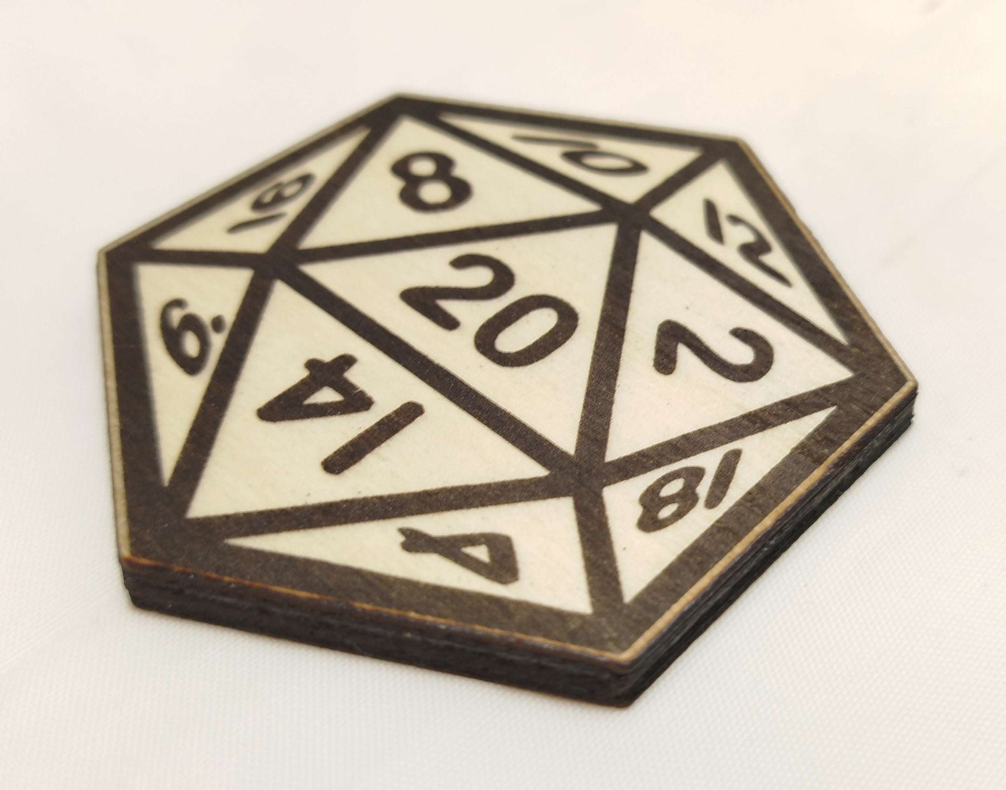 Dessous de verre dès à 20 faces Product vendor