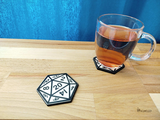 Dessous de verre dès à 20 faces Product vendor