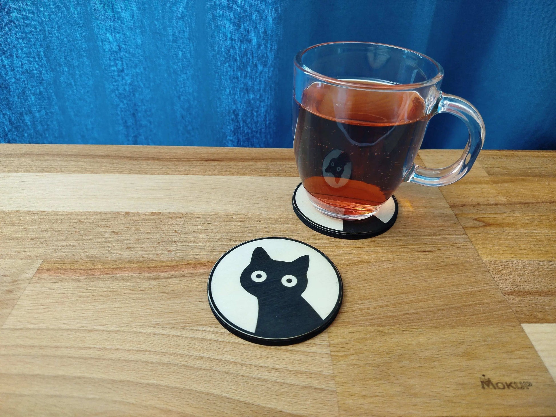 Dessous de verre "Void cat" Abyss Product vendor