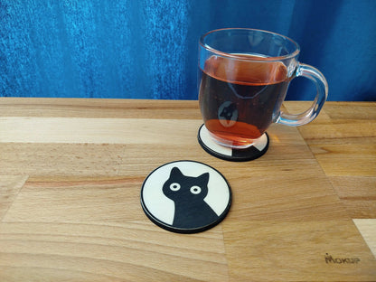 Dessous de verre "Void cat" Abyss Product vendor