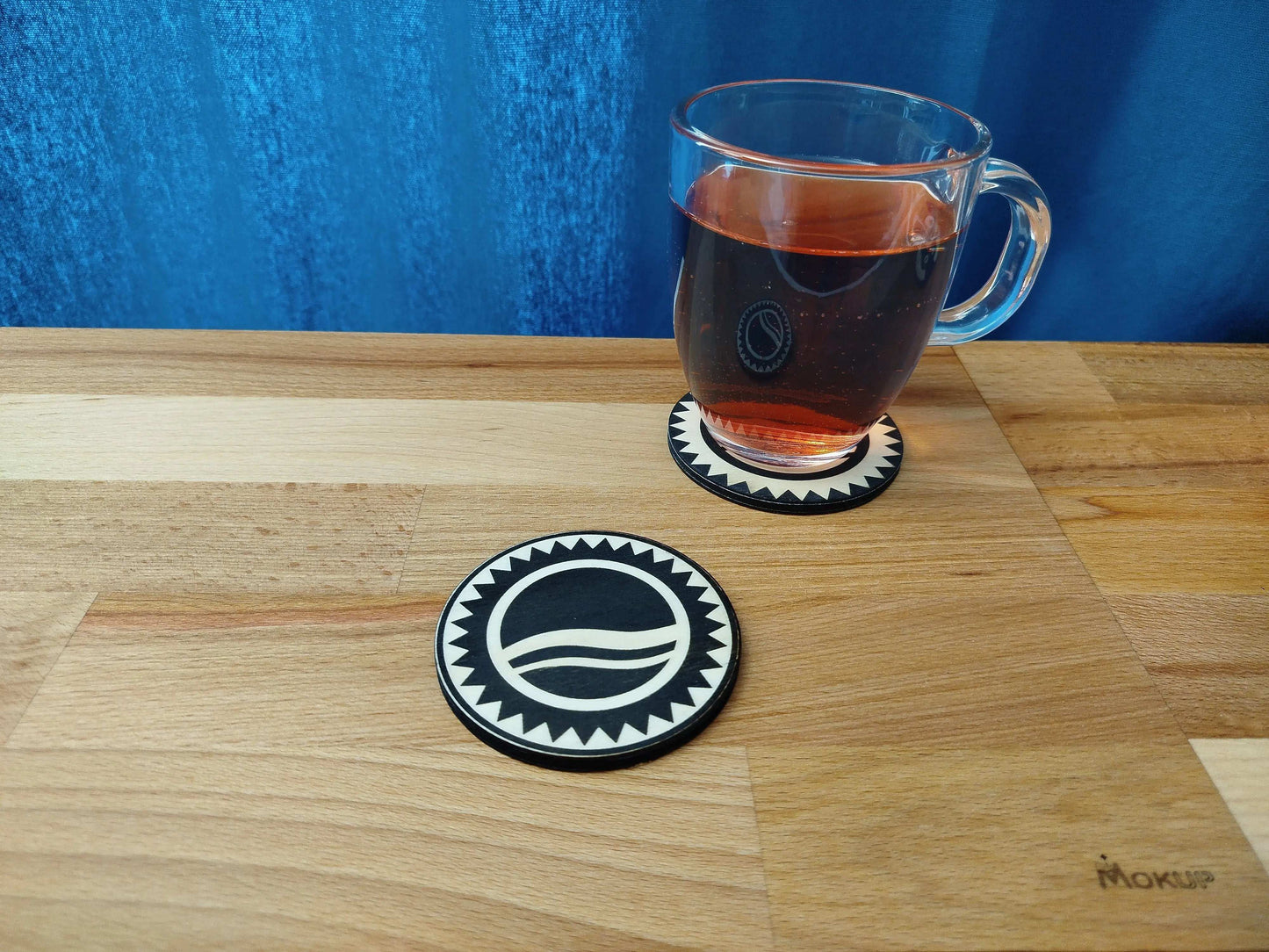 Dessous de verre soleil du crépuscule Product vendor