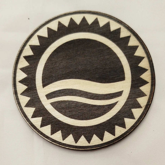 Dessous de verre soleil du crépuscule Product vendor