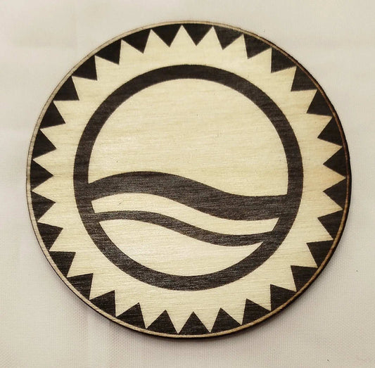 Dessous de verre soleil de l'aube Product vendor