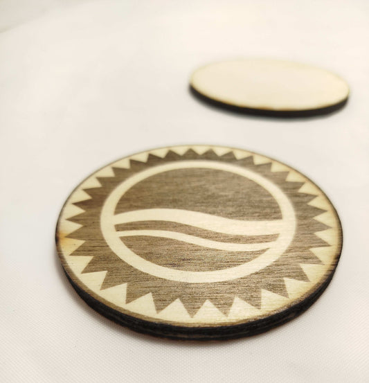 Dessous de verre soleil du crépuscule (liquidation spéciale) Product vendor