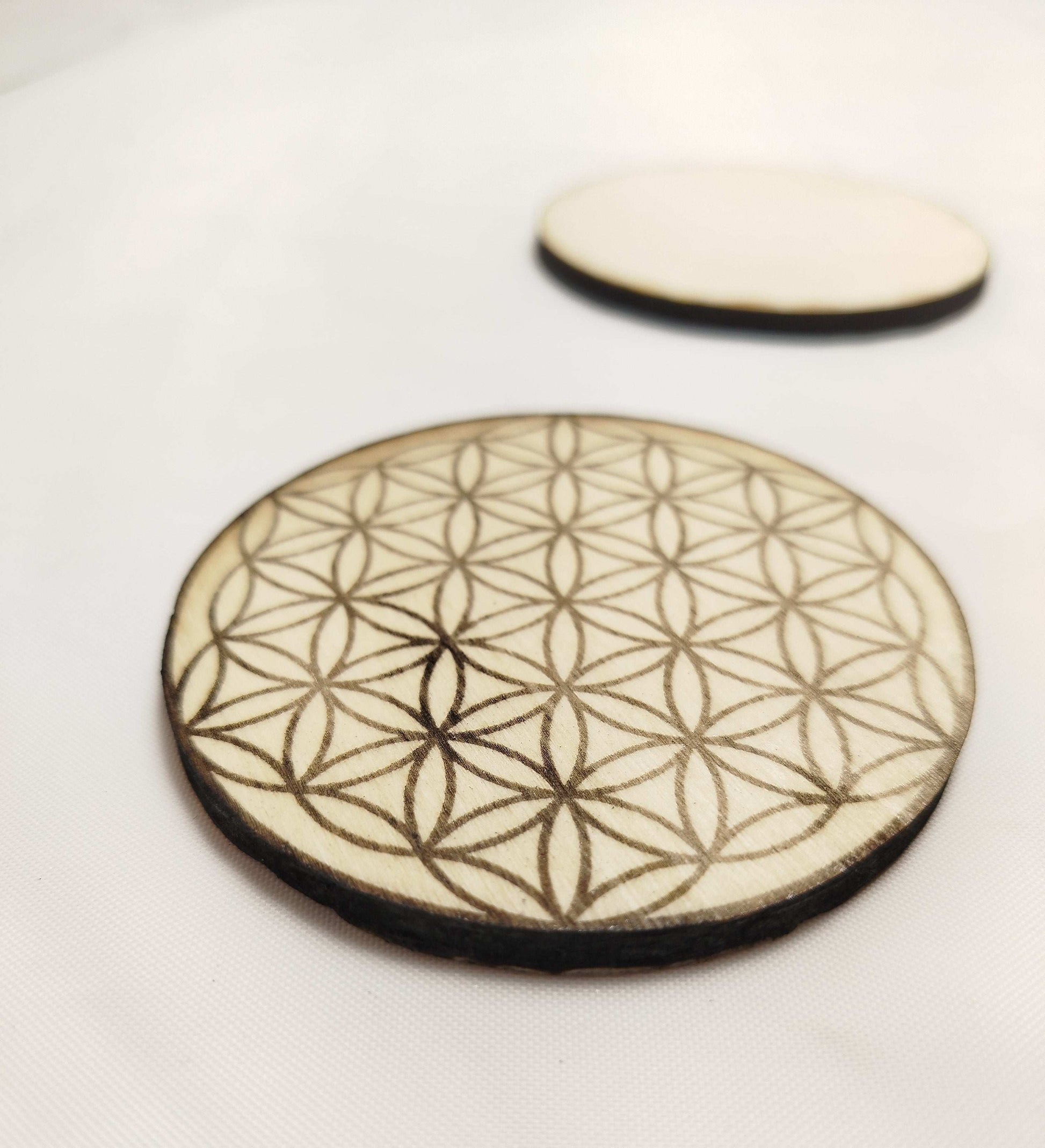 Dessous de verre fleur de vie (liquidation spéciale) Product vendor