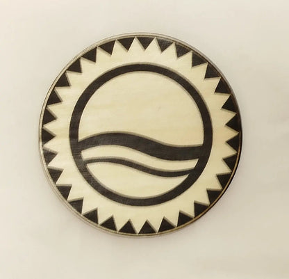 Dessous de verre soleil de l'aube Product vendor