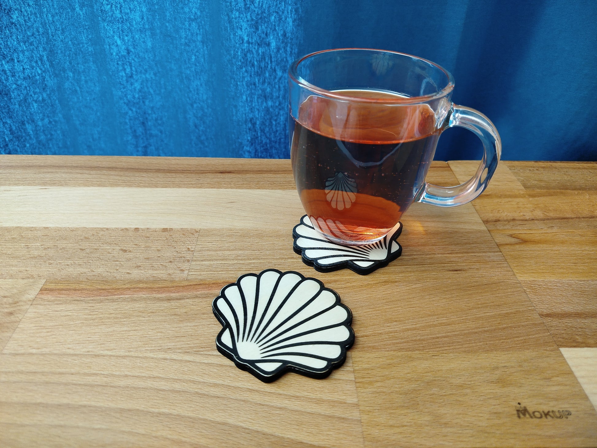 Dessous de verre coquille Saint-Jacques de Compostelle Product vendor