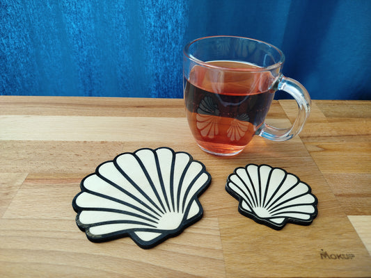 Dessous de verre coquille Saint-Jacques de Compostelle Product vendor