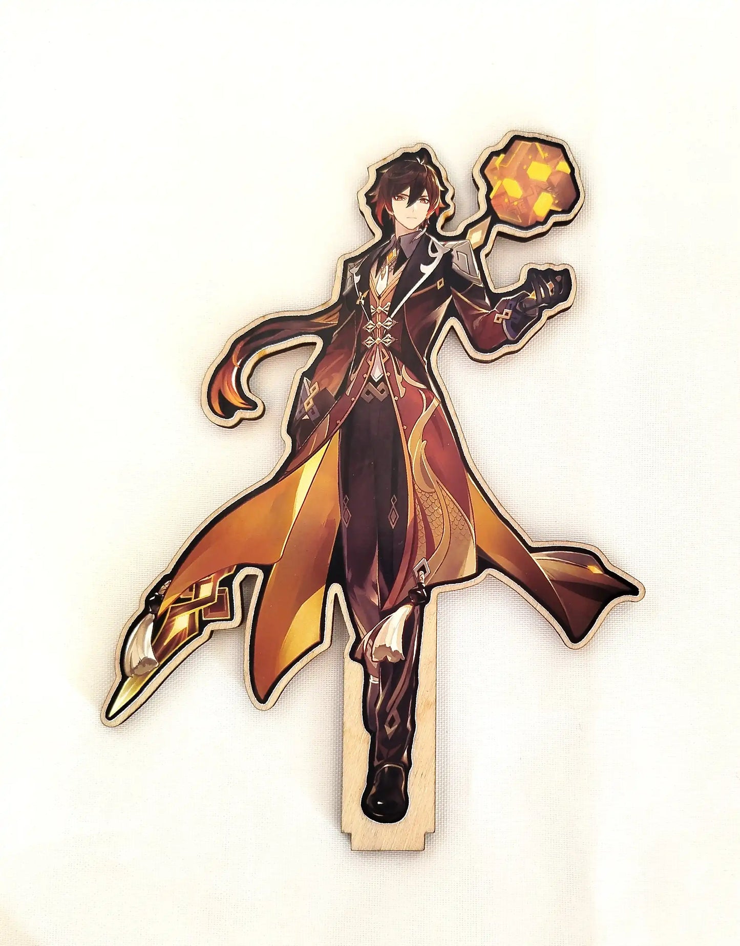 STANDEE en bois - Genshin Impact - Zhongli Product vendor