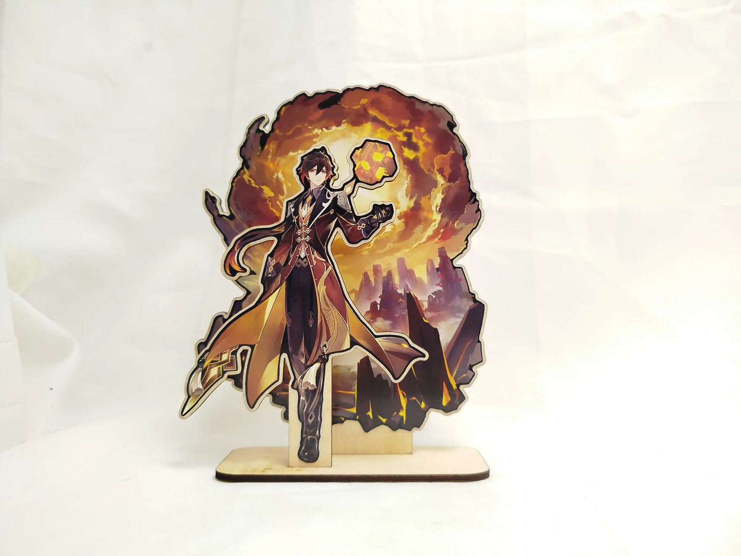 STANDEE en bois - Genshin Impact - Zhongli Product vendor
