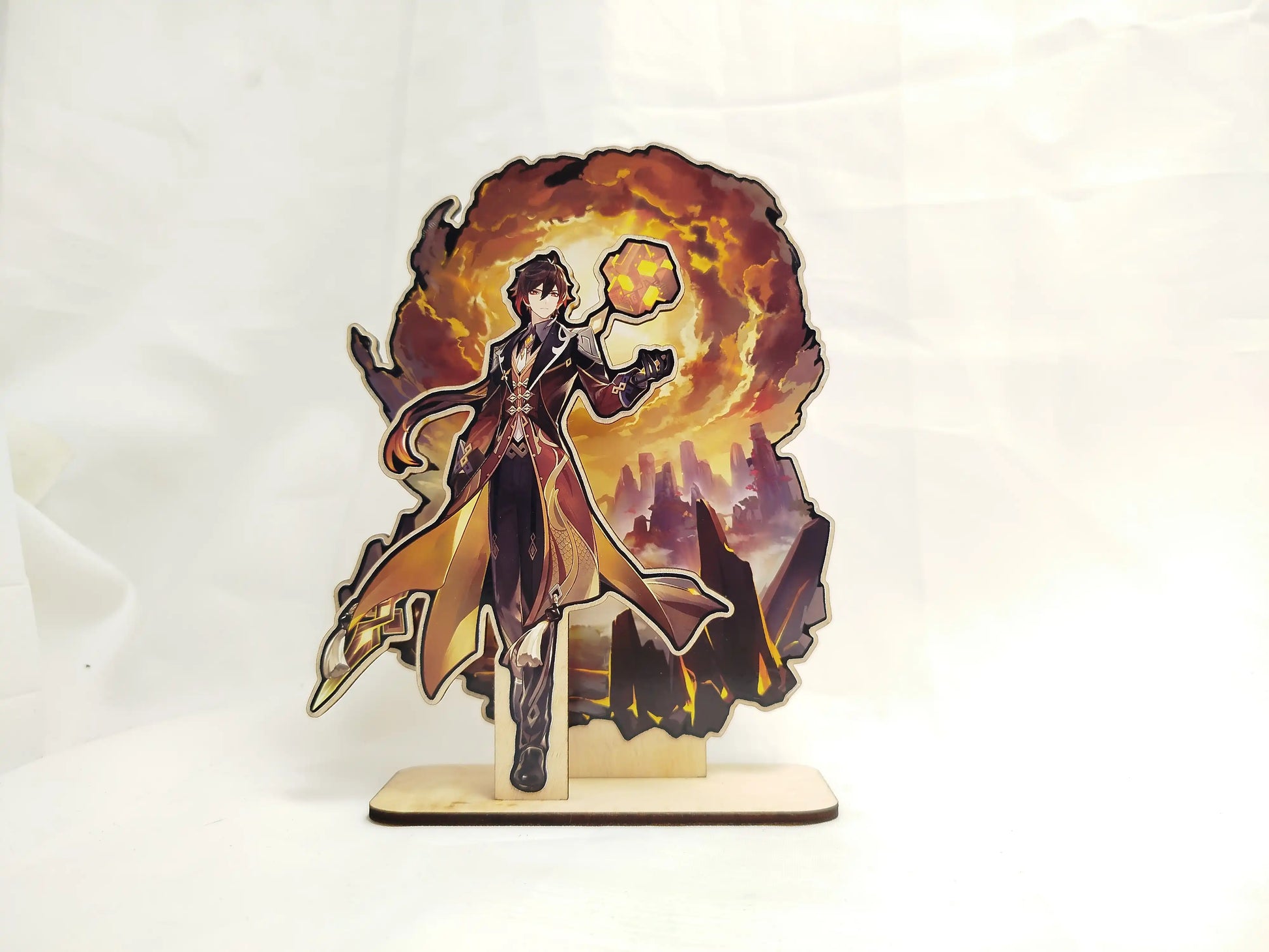 STANDEE en bois - Genshin Impact - Zhongli Product vendor