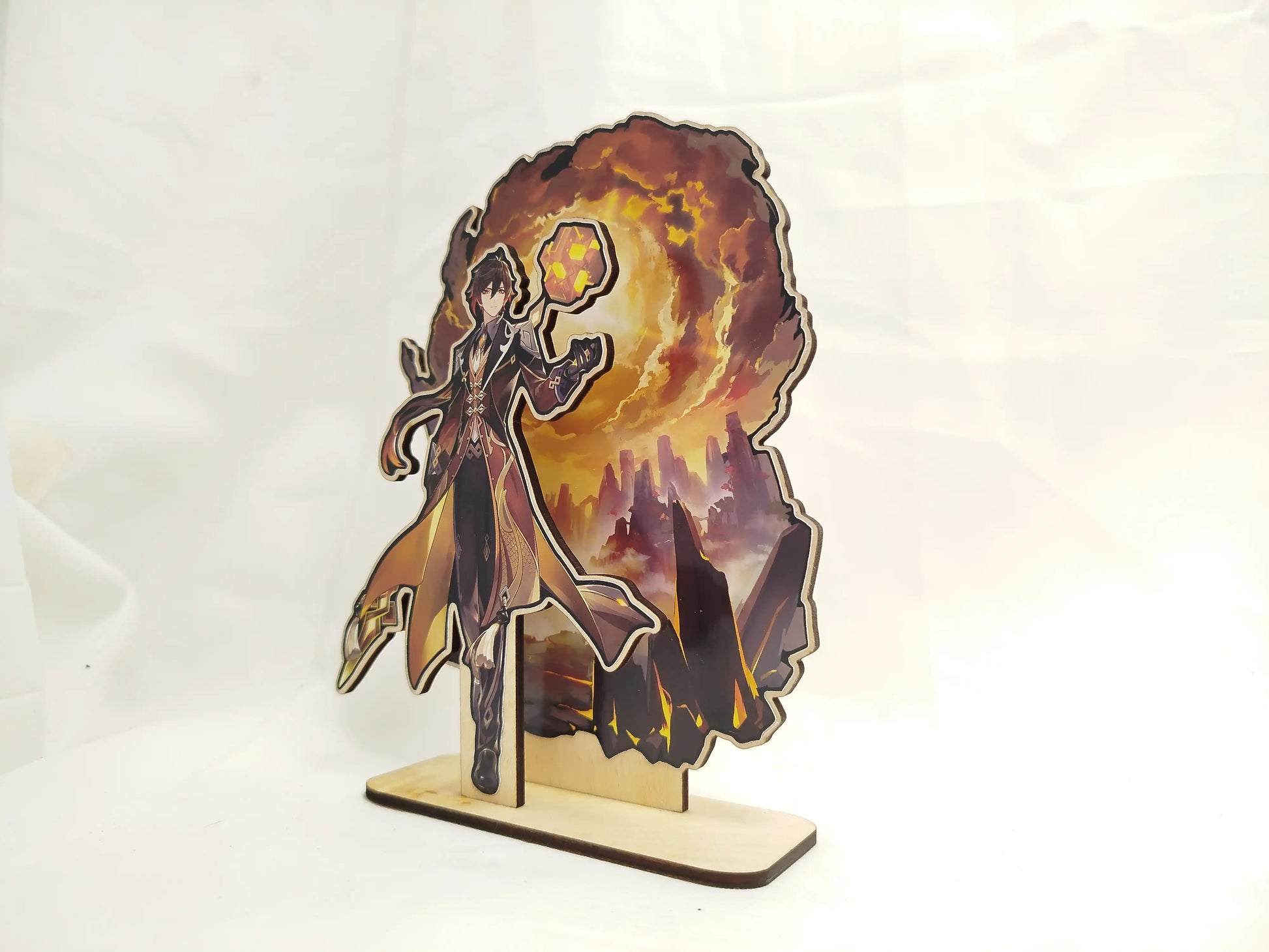 STANDEE en bois - Genshin Impact - Zhongli Product vendor