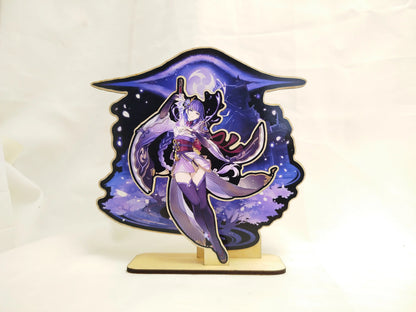 STANDEE en bois - Genshin Impact - Raiden Shogun Product vendor