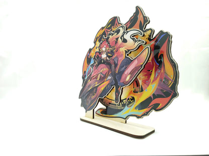 STANDEE en bois - Genshin Impact - Mavuika Product vendor