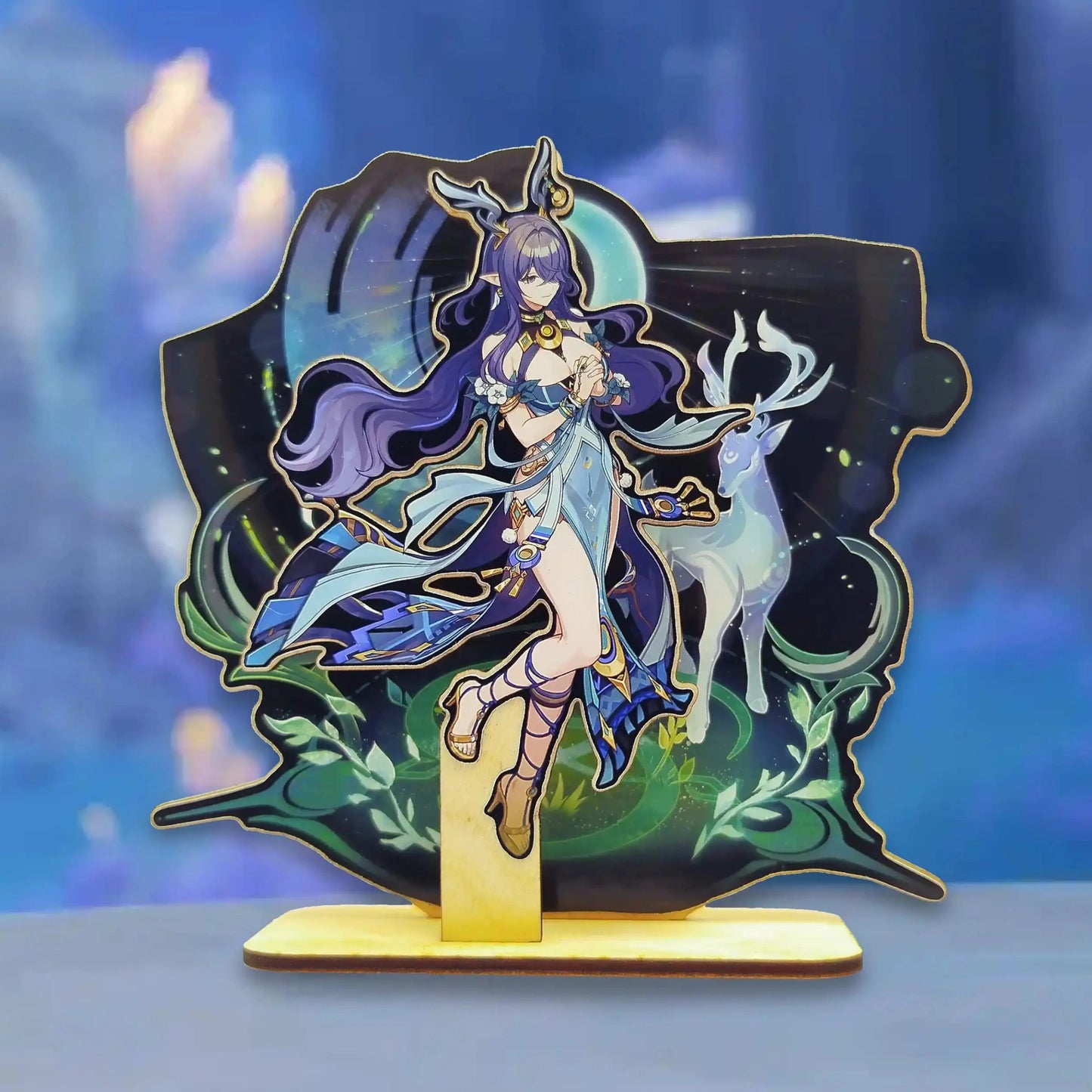 STANDEE en bois - Genshin Impact - Lauma Product vendor