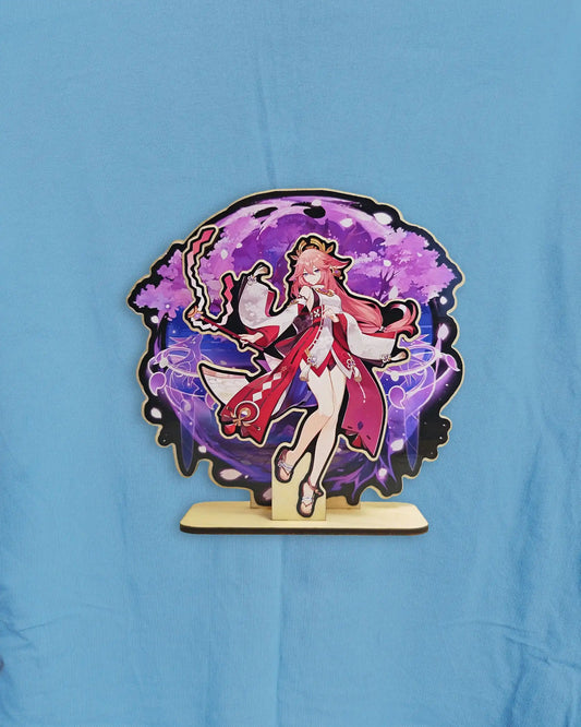 STANDEE en bois - Genshin Impact - Yae Miko Product vendor