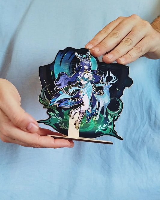 STANDEE en bois - Genshin Impact - Lauma Product vendor