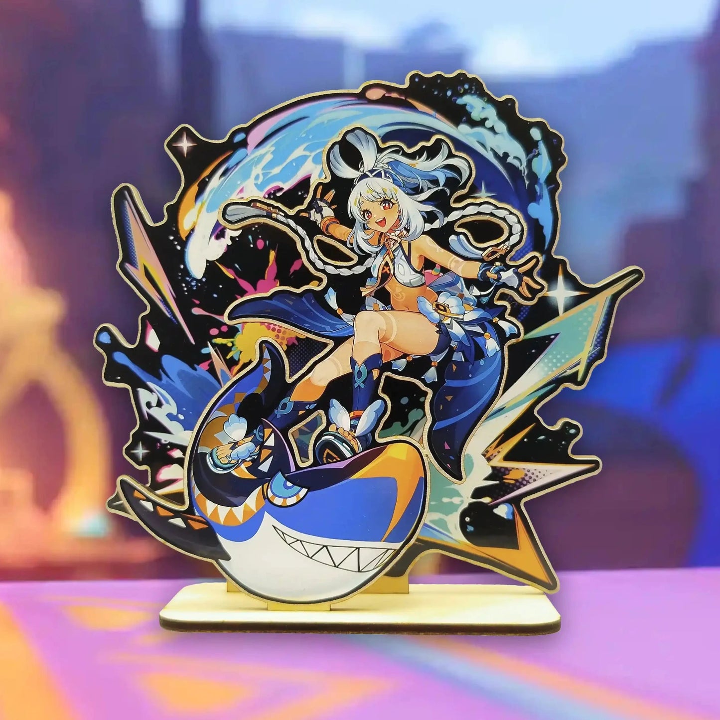 STANDEE en bois - Genshin Impact - Mualani Product vendor